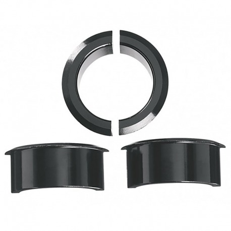ADAPTATEUR DE POTENCE A-HEAD ERGOTEC DE 35.0 À 31.8 ALUMINIUM NOIR