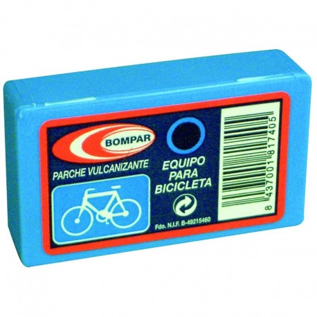 BOMPAR BLEU VULCANISANT BIKE PATCH SET BOITE (50)