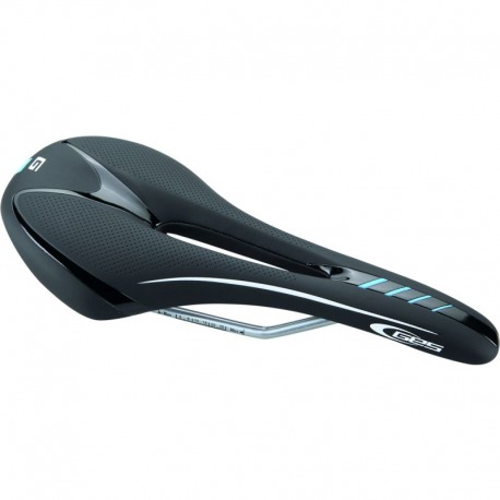 SELLE GES MTB-ROAD XENNOX NOIR/BLEU