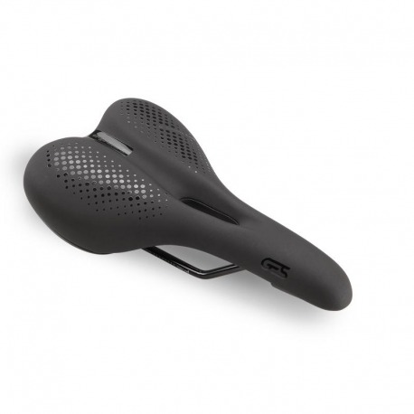 SELLE GES ERGO RACING MOUSSE A MÉMOIRE 274x144mm NOIR