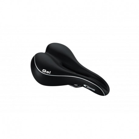 SELLE FEMME GES CONFORT GEL 255x165mm NOIR