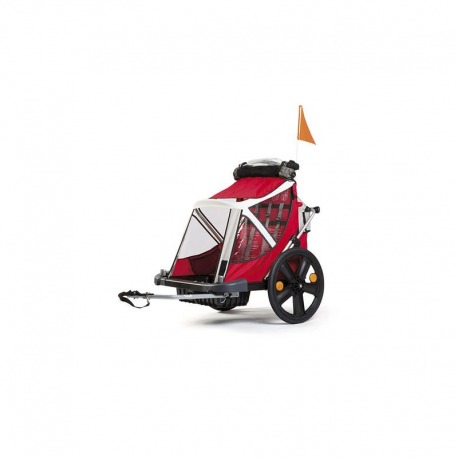 REMORQUE ENFANT DEUX PLACES BELLELLI B-TRAVEL AVEC FREIN RO