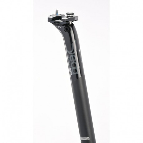 TIGE DE SELLE DEDA ZERO100 ALUMINIUM 350 31.6 NOIR MAT