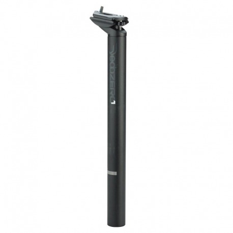 TIGE DE SELLE DEDA ZERO1 31.6 350mm 20mm ALUM.NOIR