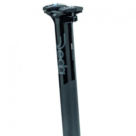 TIGE DE SELLE DEDA ZERO100 31.6 350mm AL.BLACKMA/BRIL