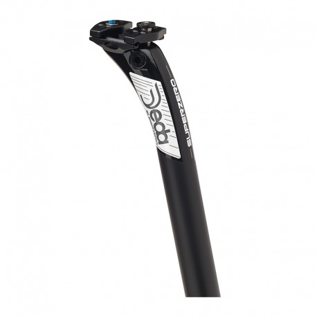 TIGE DE SELLE DEDA SUPERZERO 31.6 350 25OF.CAR.N.MA/BL