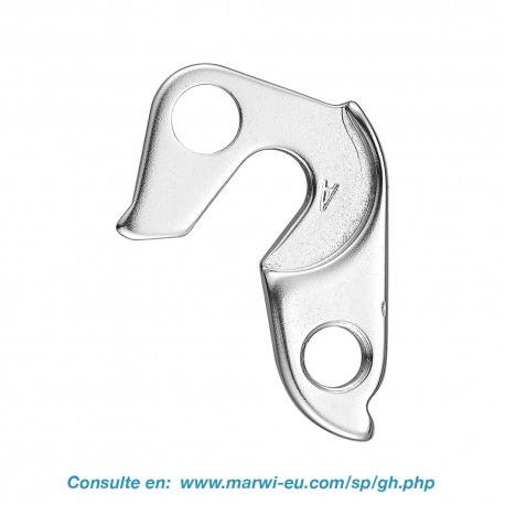 SUPPORT DE DERAILLEUR DE CADRE GH-097