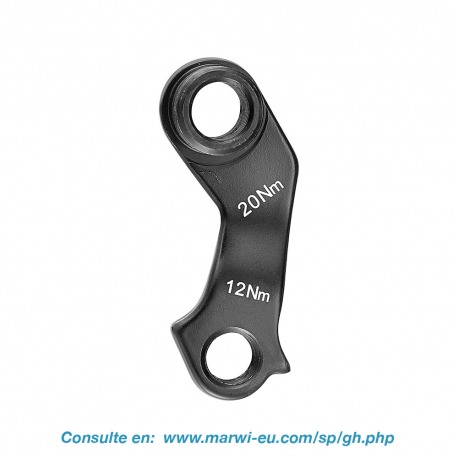 SUPPORT DE DERAILLEUR DE CADRE GH-099
