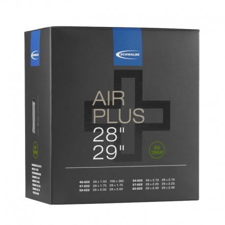 SCHWALBE AIR PLUS TUBE 24x1.50-2.50 V.PREST 40mm