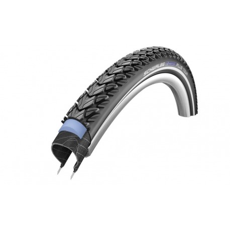 Pneu Schwalbe Marathon PlusTour HS 404 26x1.75"47-559 noir/ngr Reflex