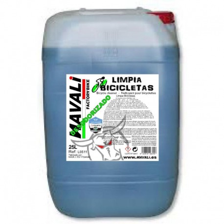 NAVALI BIKE CLEANER 25 L DÉSODORISÉ