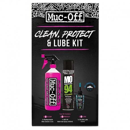KIT NETTOYAGE/PROTECTION/LUBRIFIANT E-BIKE MUC-OFF