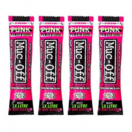 MUC-OFF PUNK POWDER NETTOYANT POUR VÉLO (4 UNITÉS)