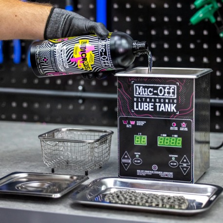 KIT LIM/LUBR/OPT.CHAIN MUC-OFF CUVE DE LAVAGE ULTRASON
