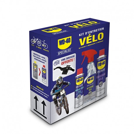 KIT WD-40 SPECIALIST NETTOYAGE/LUBRIFICATION/DESENGR.CHAINE