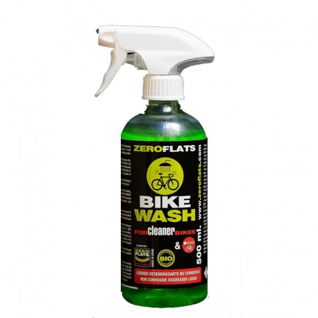 BIKE ZERO FLATS NETTOYANT DE LAVAGE DE VÉLO 500ml