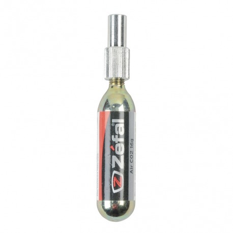 CARTOUCHE ZEFAL CO2 AIR 16 g + ADAPTATEUR EZ