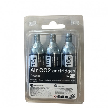 BLISTER BICISUPPORT 3 CARTOUCHES AIR C02 16 g