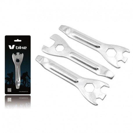 VICMA STEEL AMOVIBLE SET 3 UNITÉS