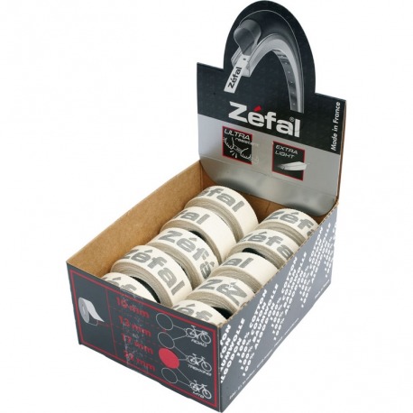 BOITE DE 10 ROULEAUX ZEFAL FOND DE JANTE 17 mm