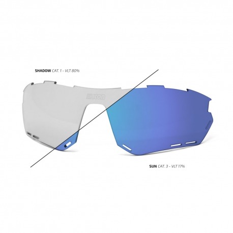 VERRE DE REMPLACEMENT SCICON AEROTECH BLEU