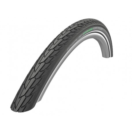 Pneu Schwalbe Road Cruiser HS484 Vert 28x1.25"32-622 lignes blanches-TSkin KG SBC