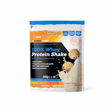 NAMEDSPORT SHAKE 100% WHEY PROTECTION COOK&CREAM 900gr