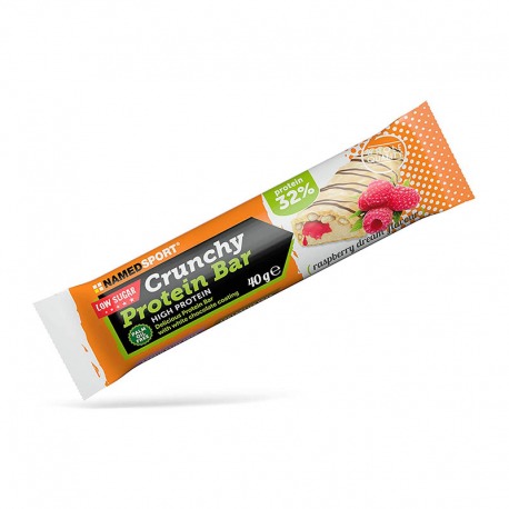 BARRE NAMED.CRUNCHY PROTEINBAR FRAMBOISES.40gr(24)