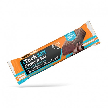 NAMED.ITECH BARRE DE CHOCOLAT 32% PROTÉINES 60gr(24)