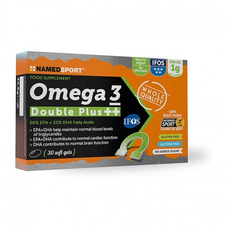 NAMEDSPORT OMEGA 3 DOUBLE PLUS++ GEL (30UDS)