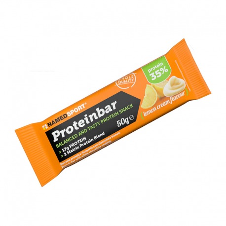 NAMEDSPORT PROTEINBAR CITRON 50gr (12UDS)