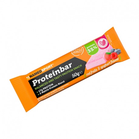 BARRE NAMED.PROTEINBAR FRUITS ROUGES-YOG 50gr(12)