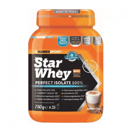 POT NAMED.STAR WHEY ISOLATE CRÈME MOKACCINO 750gr