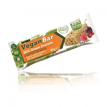 NAMED.VEGAN PROTEIN BAR FRUITS ROUGES 40g(24)