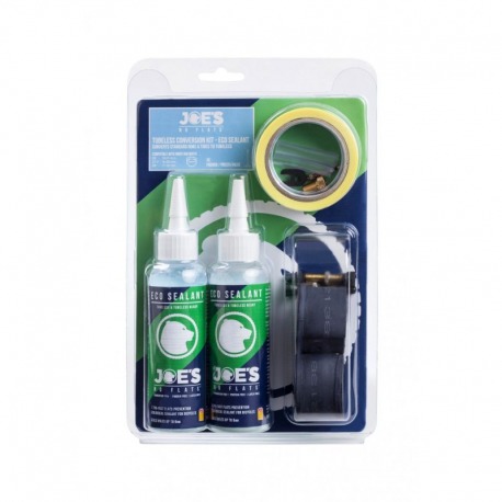 KIT COMPLET JOE\'S PRESTA VALVE 17-19 MM BLEU