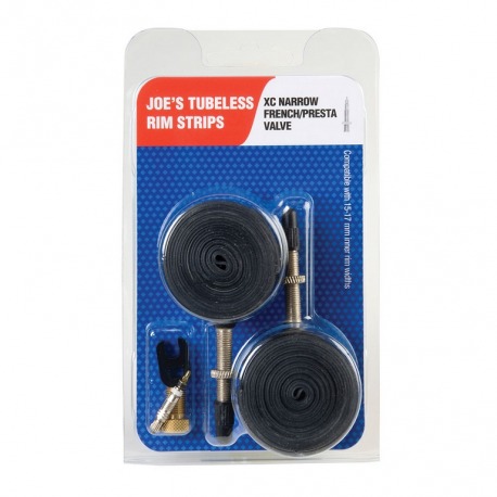 LOT DE 2 PLATEAUX JOE'S PRESTA VALVE 15-17mm BLANC