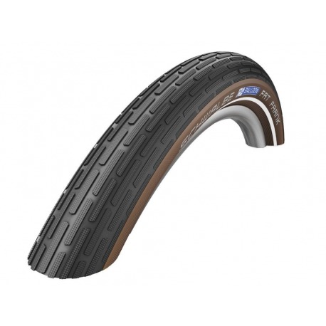 Housse Schwalbe Fat Frank HS375 alam. 28x2.00"50-622 nég/marron-TS Refl.KG SBC