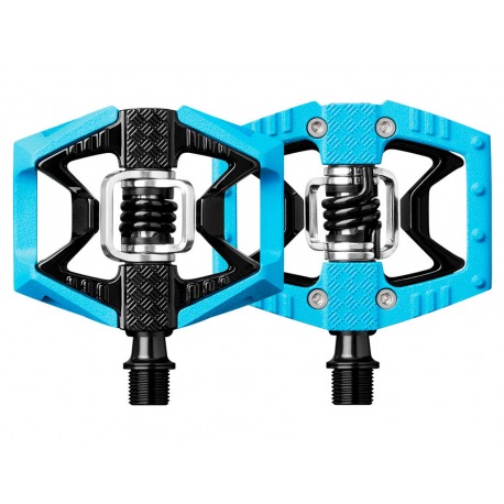 CRANK BROTHERS DOUBLE SHOT 2 BLEU CLAIR & NOIR / RESSORT NOIR