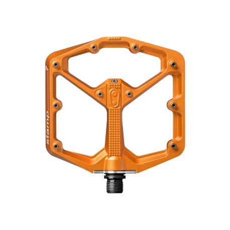 CRANK BROTHERS STAMP 7 LARGE / CORPS ORANGE (KIT DE BROCHES SUPPLÉMENTAIRES INCLUS)