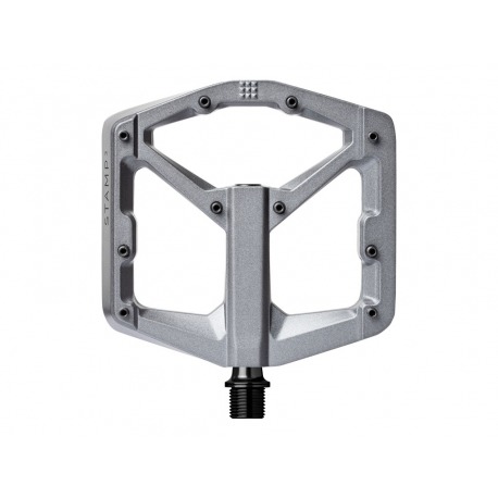 CRANK BROTHERS PEDALES STAMP 3 LARGE GRIS MAGNESIUM NEUF