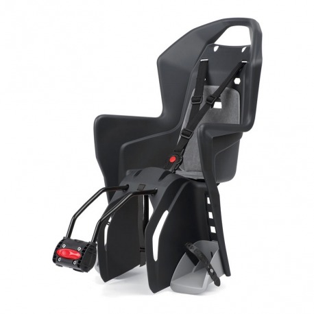 PORTE-BÉBÉ POLISPORT KOOLAH QST AVEC CARRÉ GRIS FONCÉ