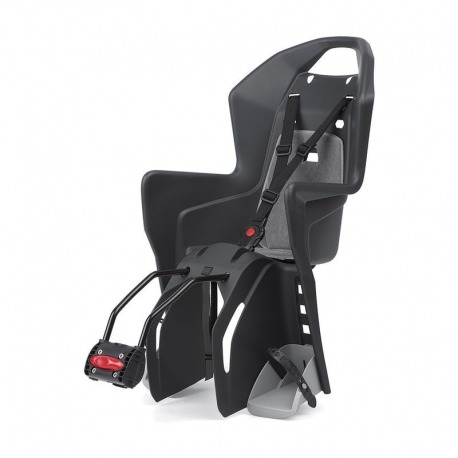 PORTE-BÉBÉ KOOLAH QST AVEC CADRE 27.5-29 GRIS FONCÉ