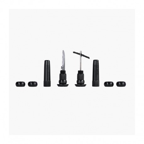 MUC-OFF WICKS KIT REP.TUBELESS POUR GUIDON NOIR MAT