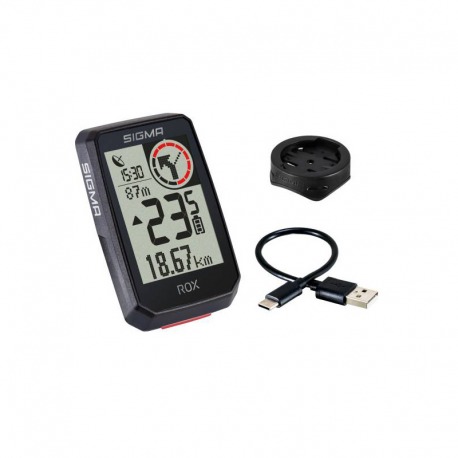 CICLOCOMPUT.GPS SIGMA ROX 2.0 TOP MOUNT 14 FUN.NEG