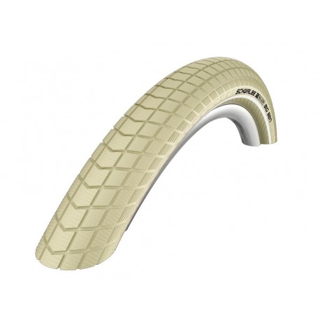 Pneu jumelé Schwalbe Little Big Ben HS439 KG 28x1.50" 40-622 Crème Reflex