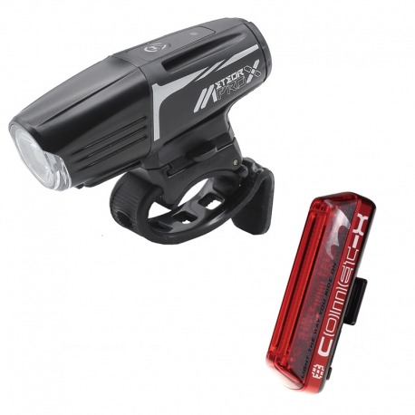 JEU DE FEUX DE LUNE AVANT METEOR-X AUTO PRO ARRIÈRE COMET-X NOIR