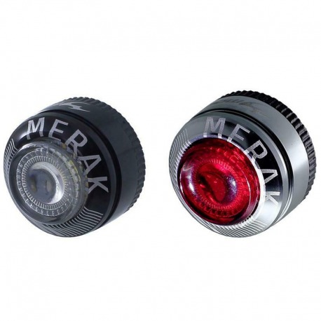 MOON LIGHT SET AVANT MERAK ARRIÈRE MERAK C1 USB ARGENT