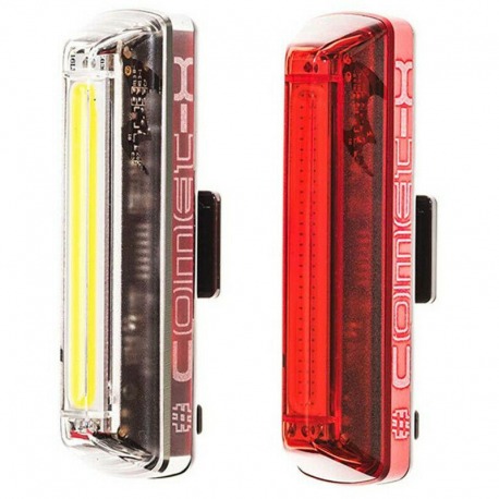 ENSEMBLE DE LUMIÈRES USB MOON COMET-X ARGENT