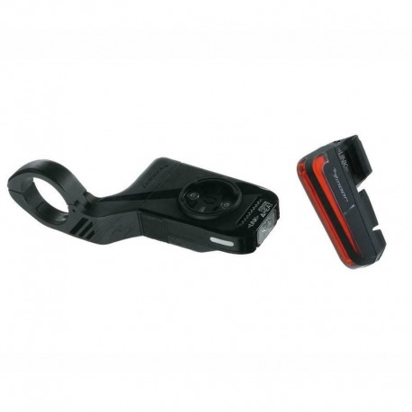 MOON LIGHT SET AVANT MX 2.4G AVEC SUPPORT POUR GARMIN/WAHOO ARRIÈRE CERBERUS 2.4G USB NOIR