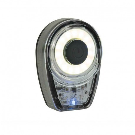 LUMINAIRE AVANT MOON RING-W USB ARGENT